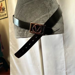 Genuine designer belt.